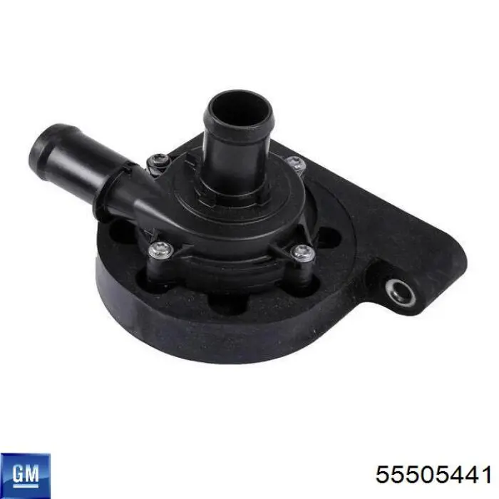 Помпа водяная (насос) охлаждения, корпус 25204277 General Motors