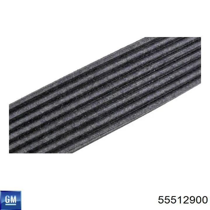 55512900 General Motors Поликлиновый ремень