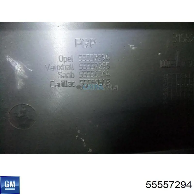 Крышка двигателя 55557294 General Motors