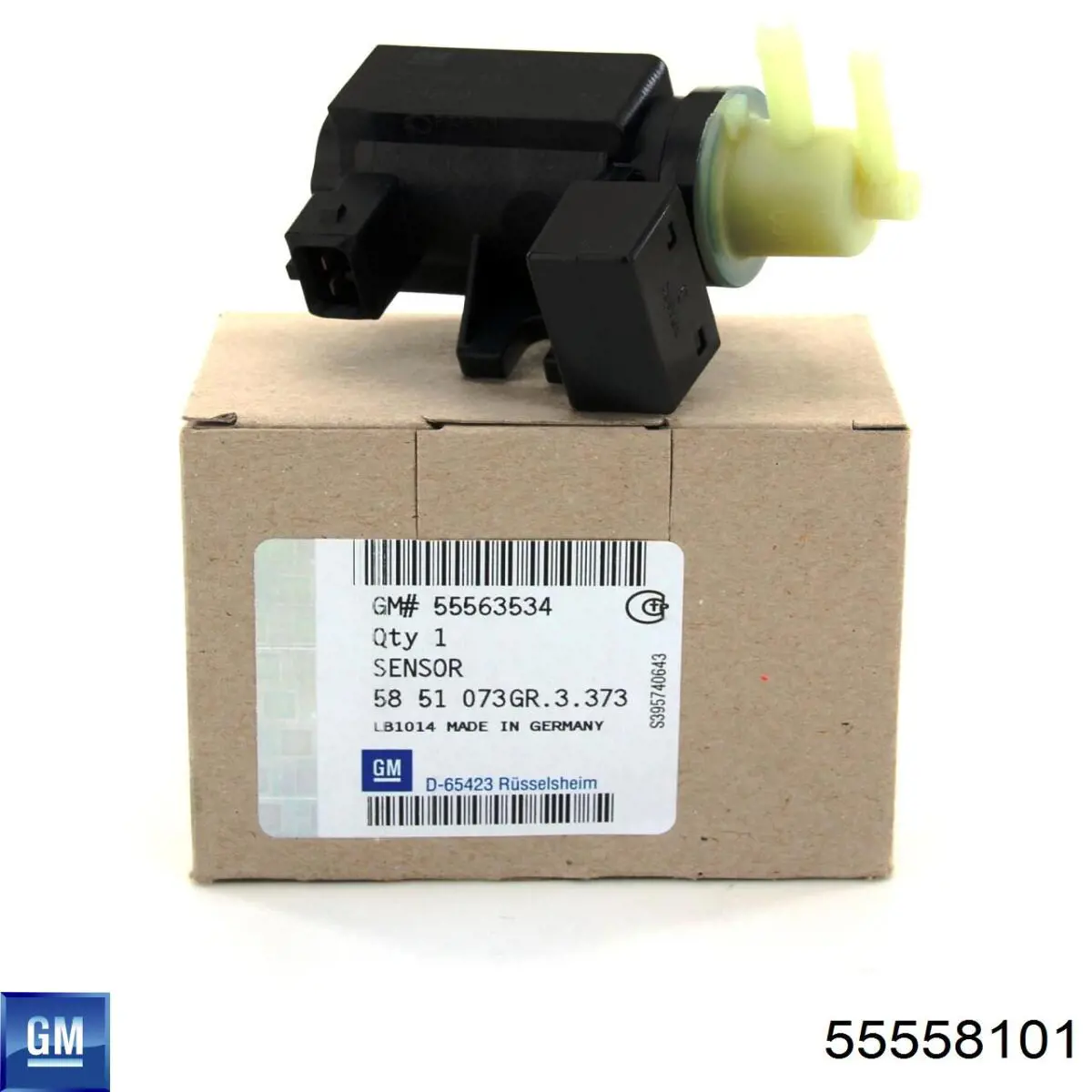 Клапан преобразователь давления наддува (соленоид) 55558101 General Motors