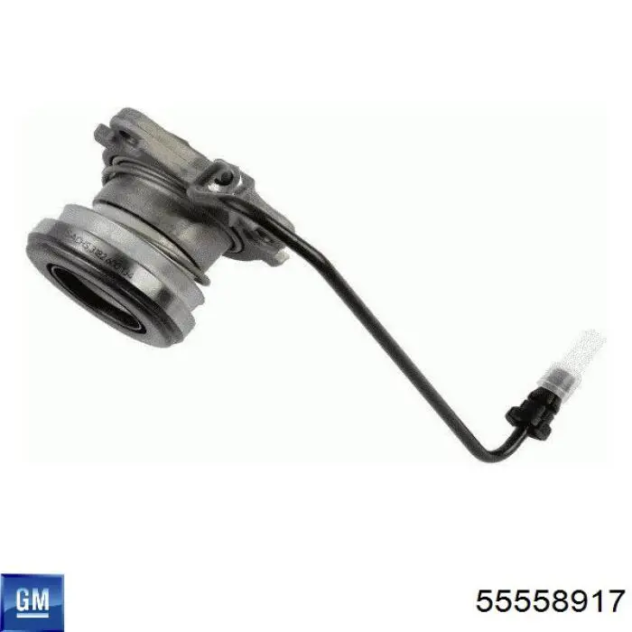 55558917 General Motors Цилиндр сцепления рабочий в сборе с выжимным подшипником