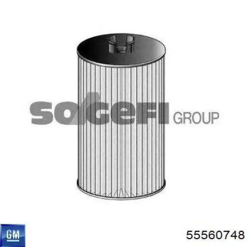 55560748 General Motors Корпус маслофильтра