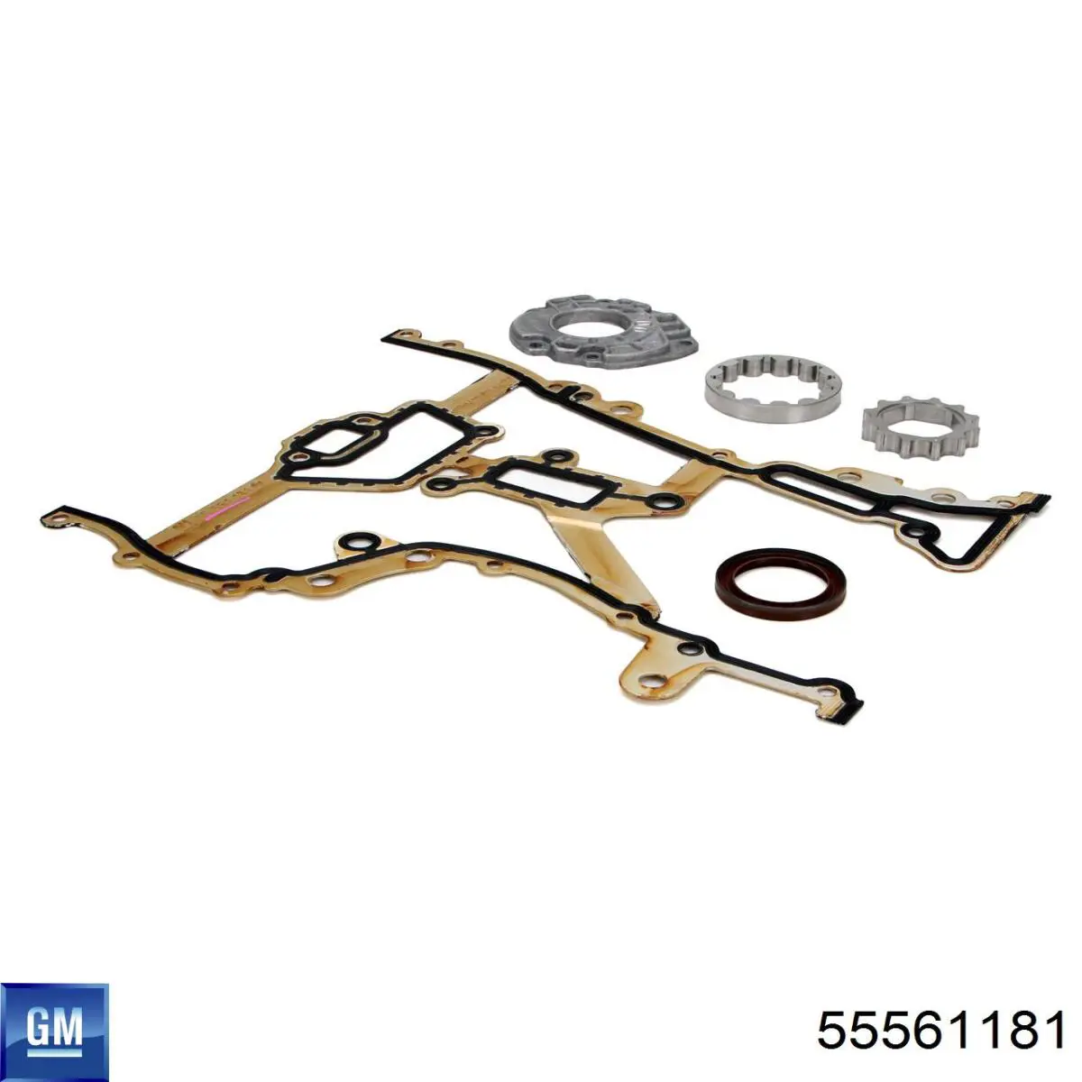 Прокладка передней крышки двигателя 0638198 Opel