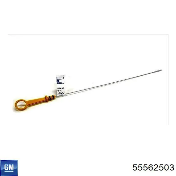 Sonda (indicador) do nível de óleo no motor Opel 55562503