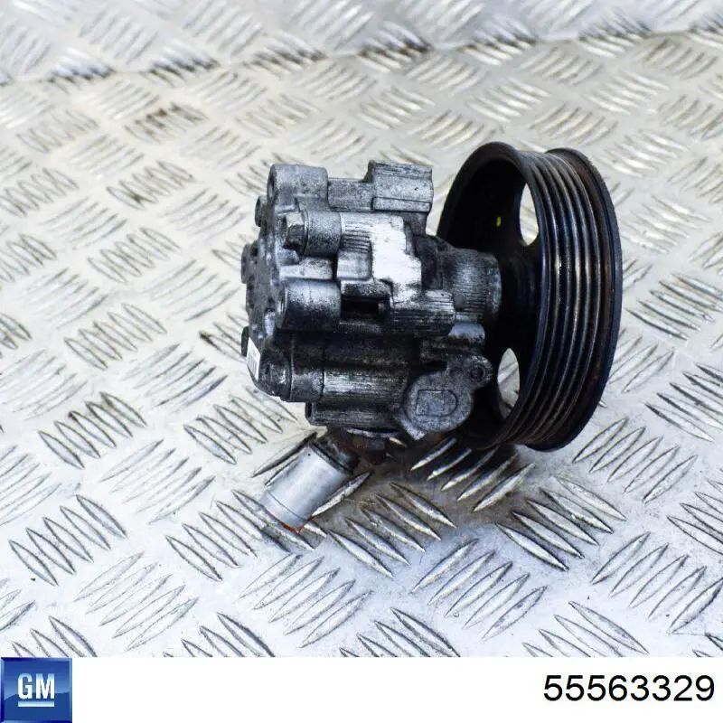 55563329 General Motors Шкив насоса ГУР