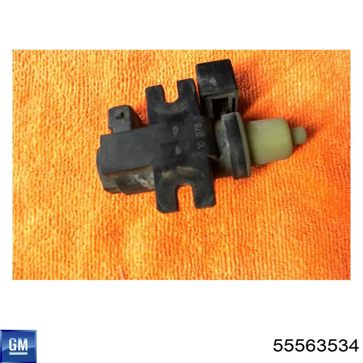 Купить 55563534 General Motors Клапан преобразователь давления наддува (соленоид) 