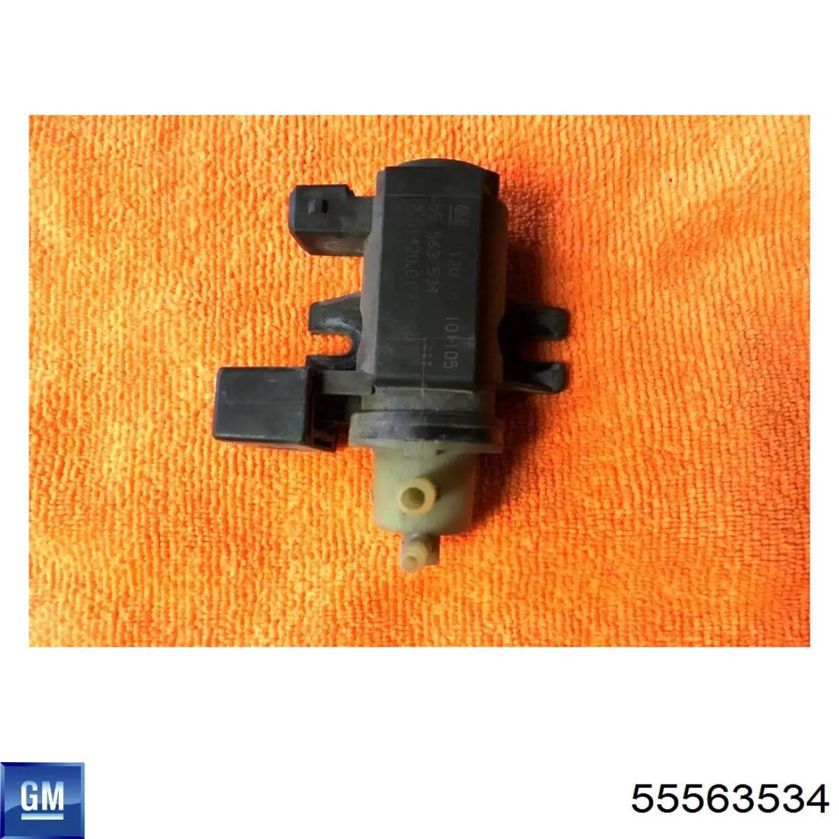 Клапан преобразователь давления наддува (соленоид) 55563534 General Motors