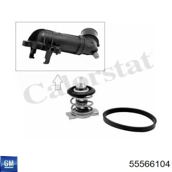 Купить 55566104 General Motors Автомобильный термостат
