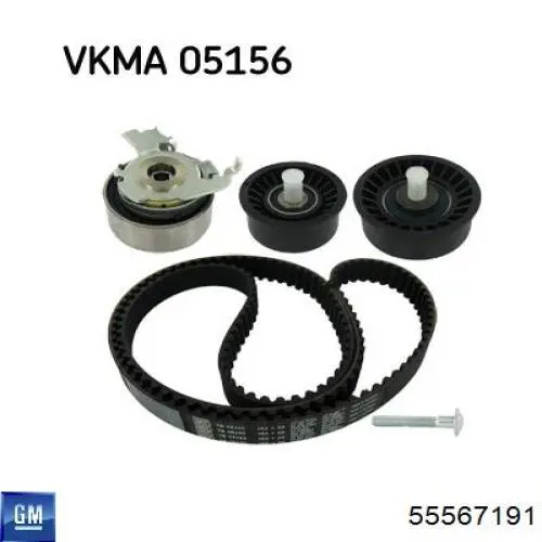 Натяжной ролик ремня ГРМ General Motors 55567191 цена, от 32.71 USD