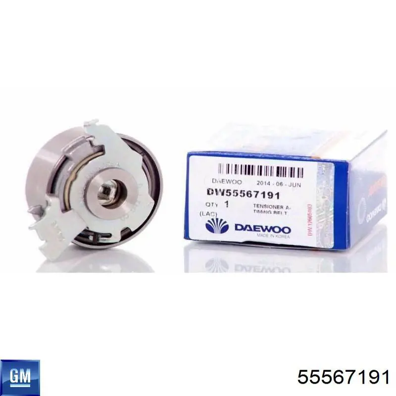 55567191 General Motors Ролик натяжителя ремня ГРМ