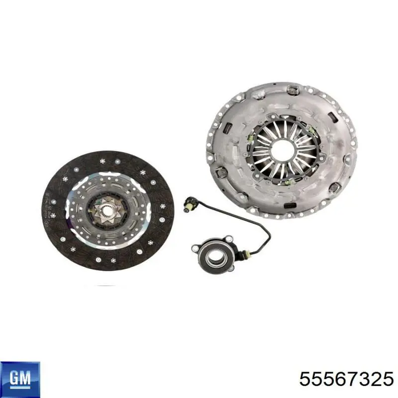 Купить 55567325 General Motors Корзина сцепления
