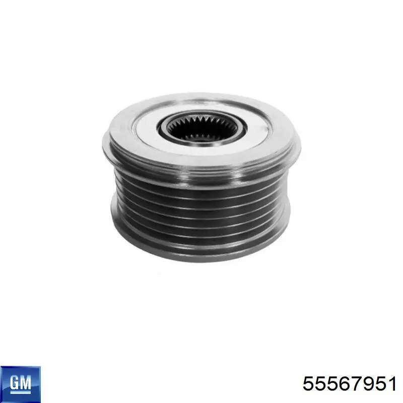 Инерционный шкив General Motors 55567951 цена, от 25.52 USD