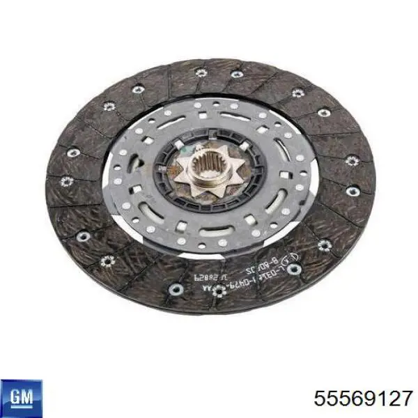 55569127 Peugeot/Citroen диск сцепления