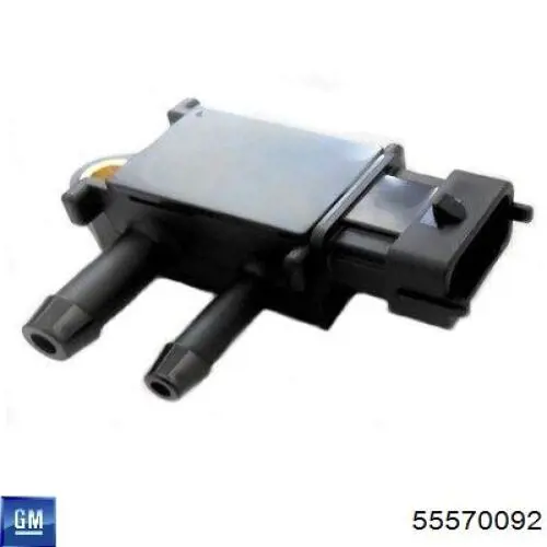 55570092 Opel sensor de pressão dos gases de escape