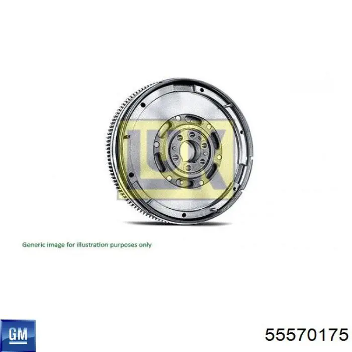 Маховик двигателя General Motors 55570175 цена, от 313.11 USD