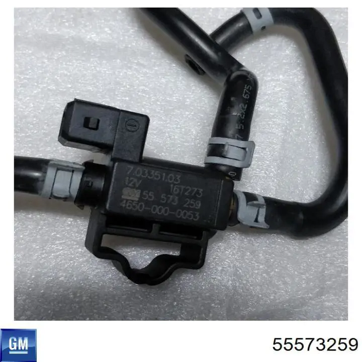 Клапан преобразователь давления наддува (соленоид) 55573259 General Motors