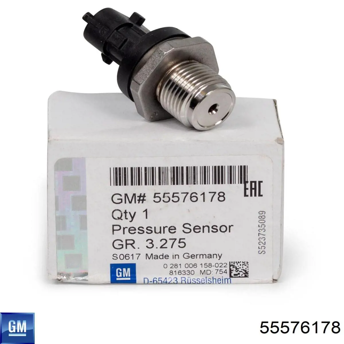 55576178 General Motors клапан регулировки давления (редукционный клапан тнвд Common-Rail-System)