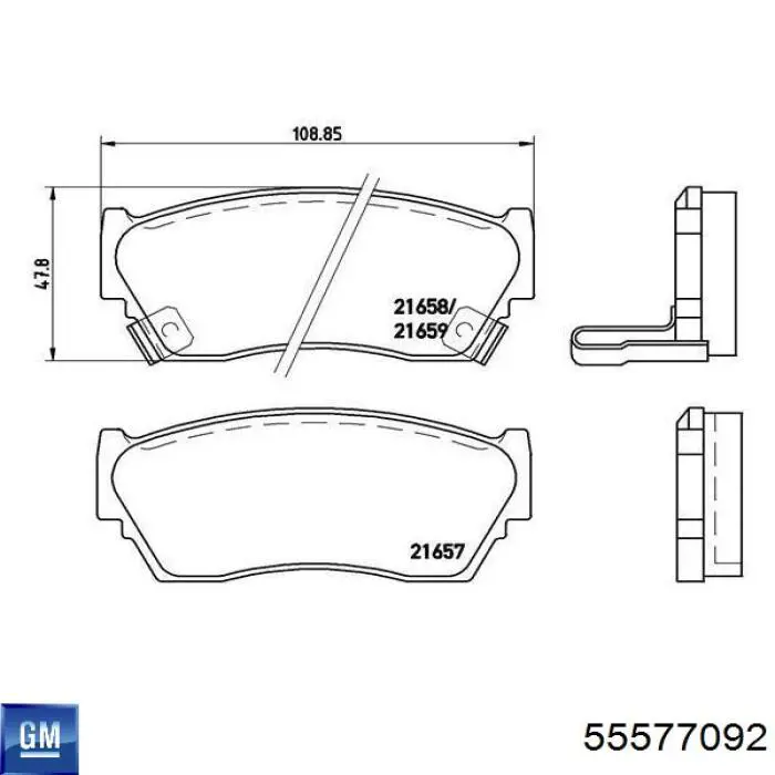 Клапан преобразователь давления наддува (соленоид) 55577092 Opel