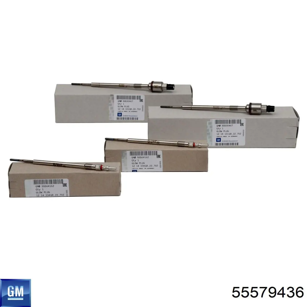 55579436 General Motors Vela de incandescência