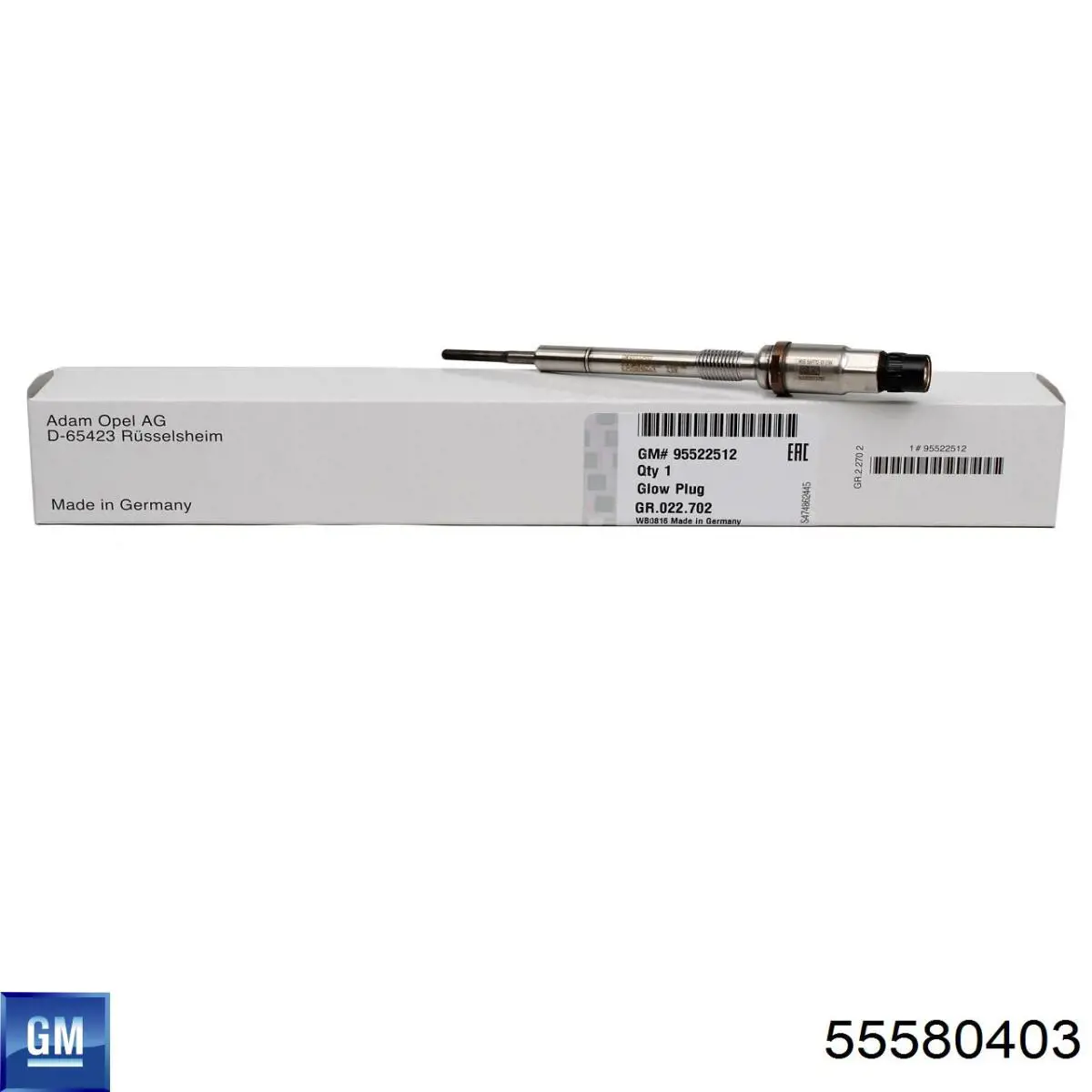 Свечи накала 55580403 General Motors