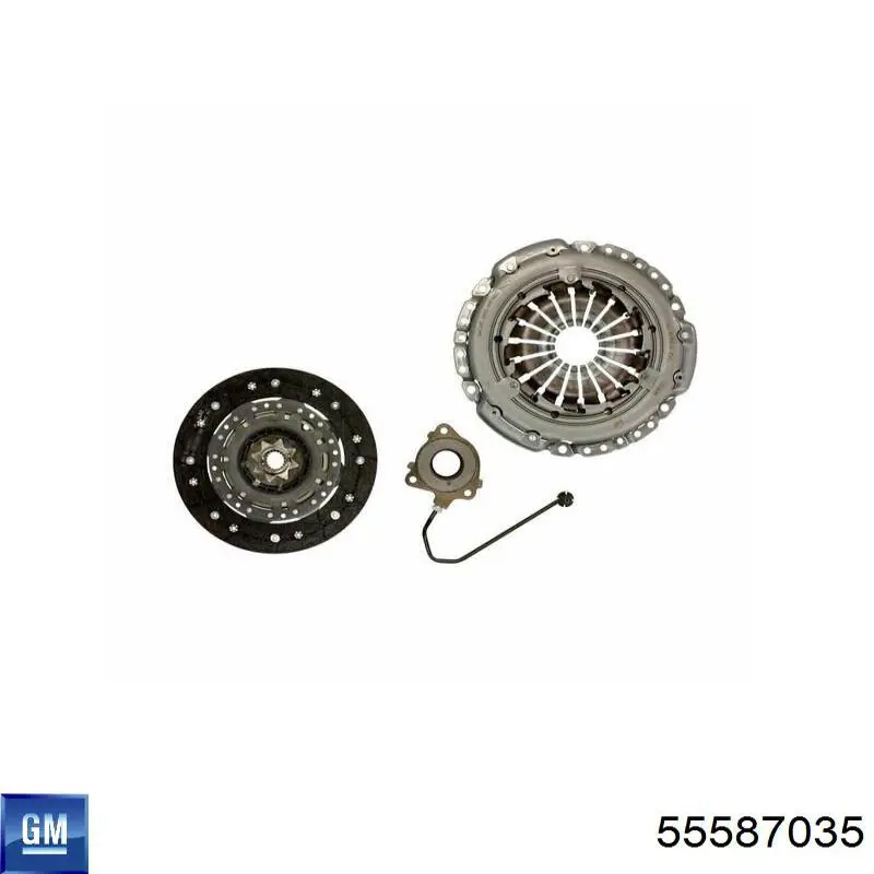 0664129 Opel Диск сцепления ведомый