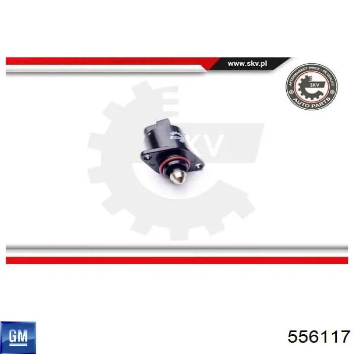 Купить 556117 General Motors Регулятор заднего барабанного тормоза