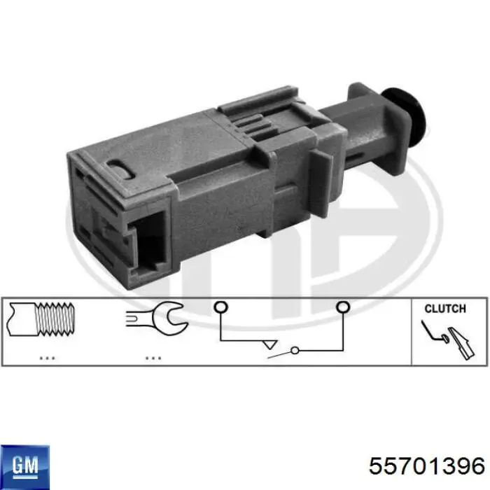 Датчик включения сцепления General Motors 55701396 цена, от 8.44 USD