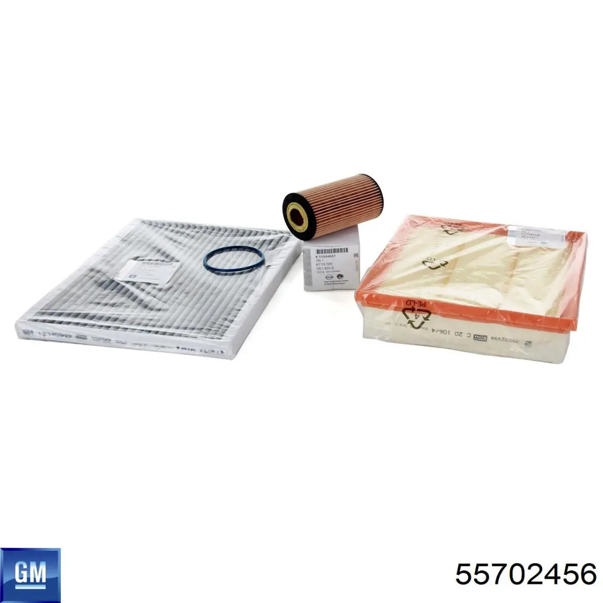 Воздушный фильтр салона General Motors 55702456
