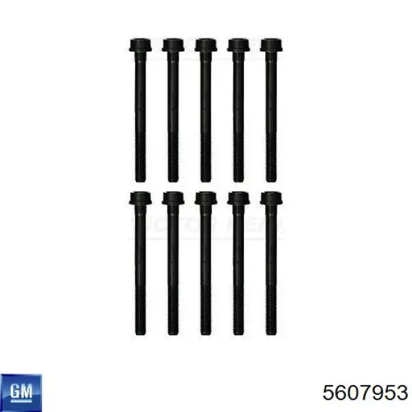 Болт головки блока цилиндров, ГБЦ General Motors 5607953 цена, от 2.84 USD
