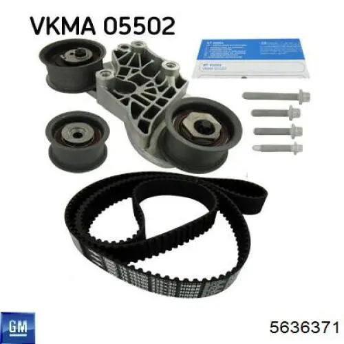 Зубчатый ремень General Motors 5636371 цена, от 39.38 USD