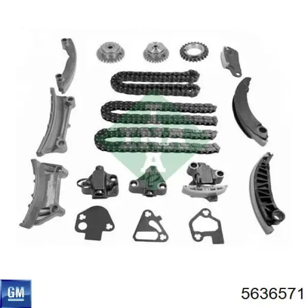Цепь привода распредвала Opel 5636571 цена, от 120.02 USD