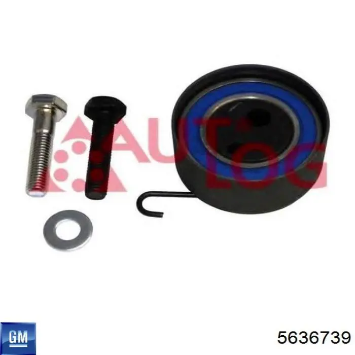 Ролик натяжителя ремня газораспределения Opel 5636706 цена, от 25.03 USD