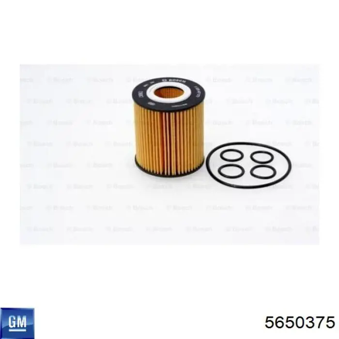5650375 General Motors Масляный фильтр двигателя