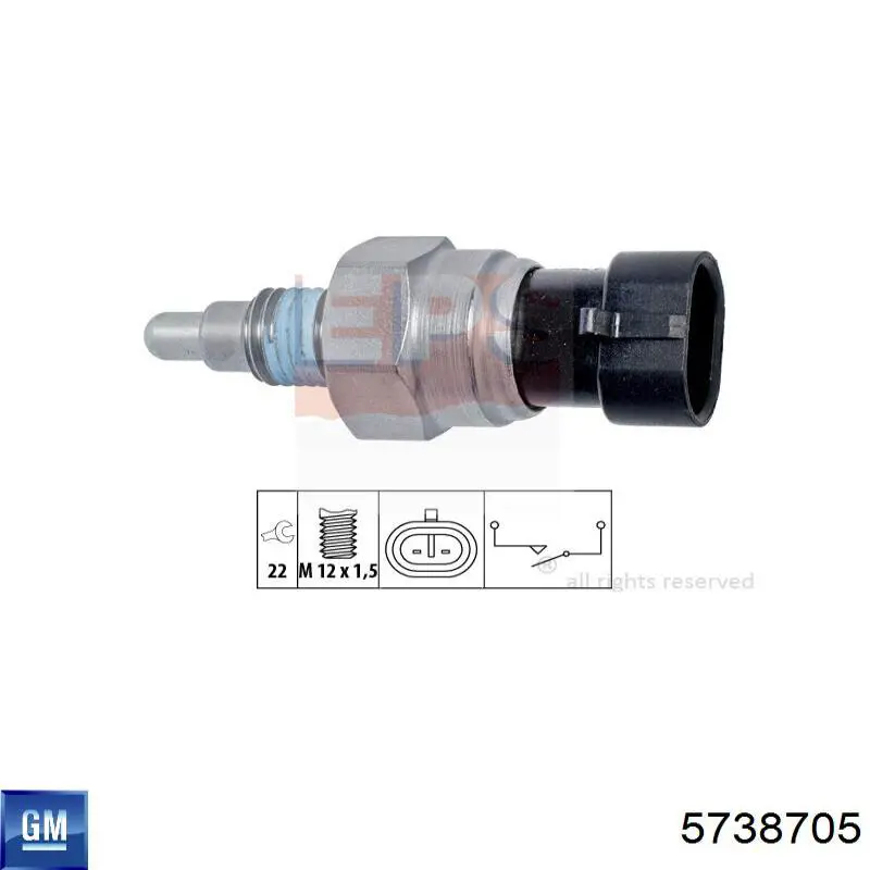 Купить 93185085 General Motors Трос переключения передач