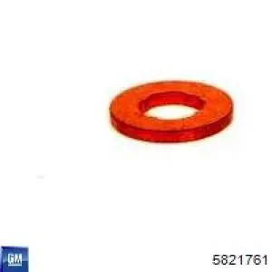 5821761 General Motors кольцо (шайба форсунки инжектора посадочное)