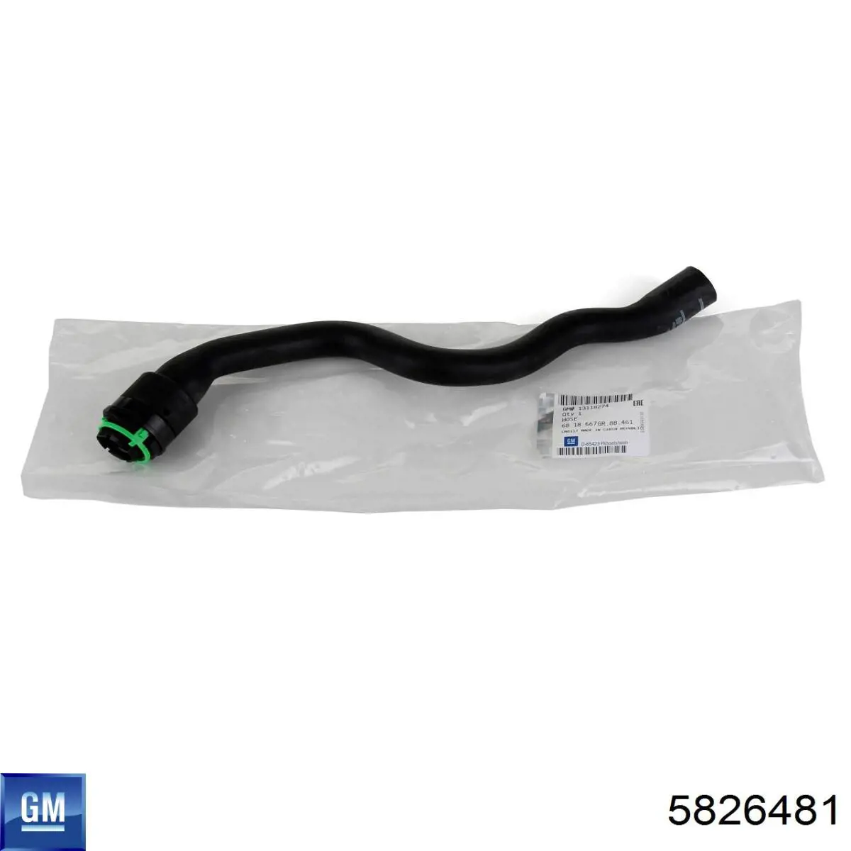 Шланг (патрубок) обогрева дроссельной заслонки General Motors 5826481 цена, от 22.52 USD