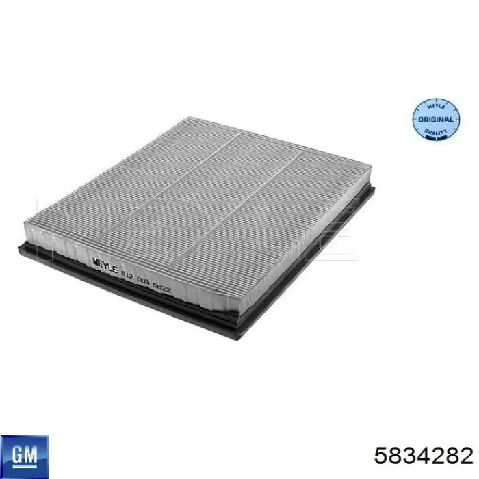 5834282 General Motors Воздушный фильтр двигателя