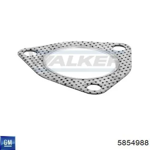 Прокладки выхлопной системы General Motors 5854988 цена, от 2.40 USD