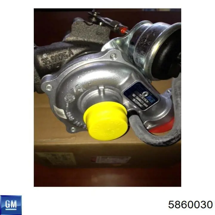 5860030 General Motors Турбонаддув