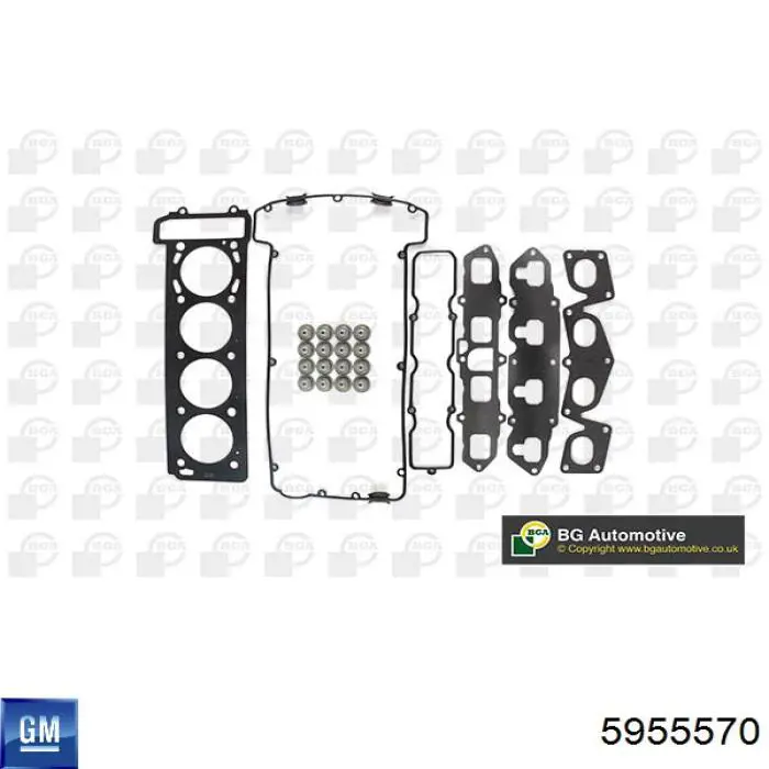 5955570 General Motors Сальник клапана маслосъемный впуск/выпуск
