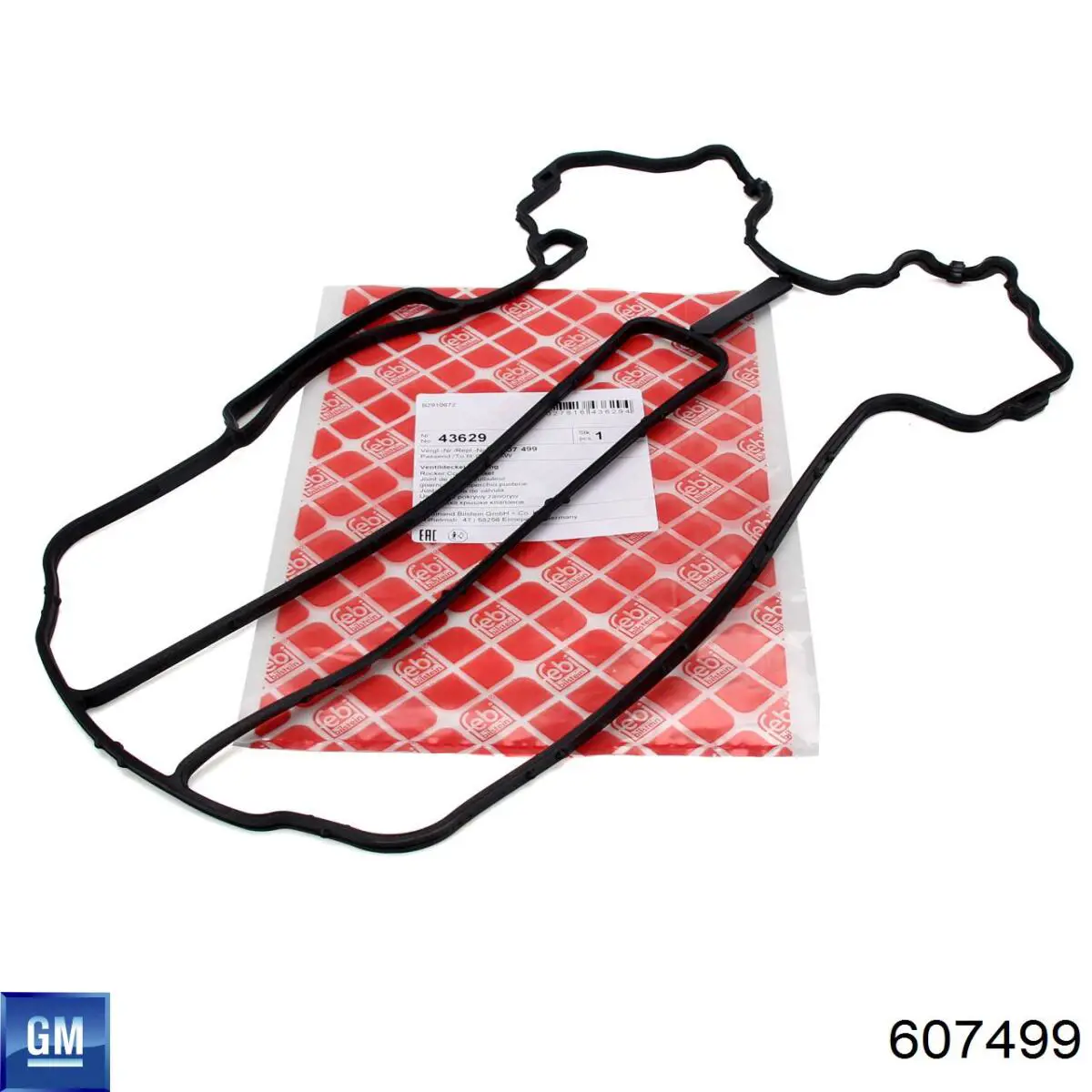 607499 General Motors Прокладка крышки клапана