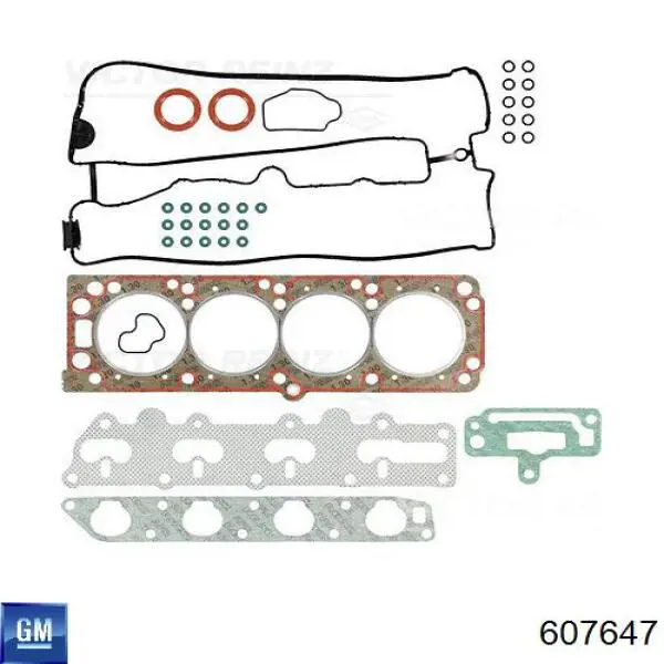 Прокладка клапанной крышки 607647 General Motors