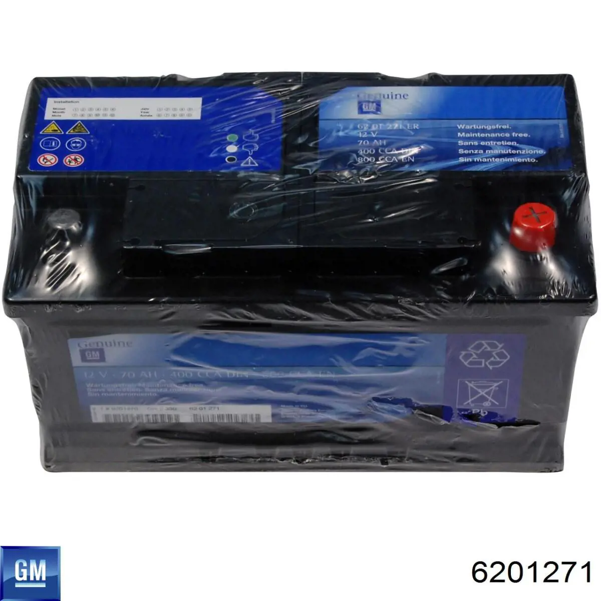 6201271 General Motors Аккумуляторная батарея