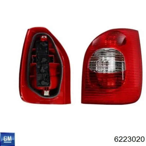 Купить 13110931 Opel Задняя правая фара