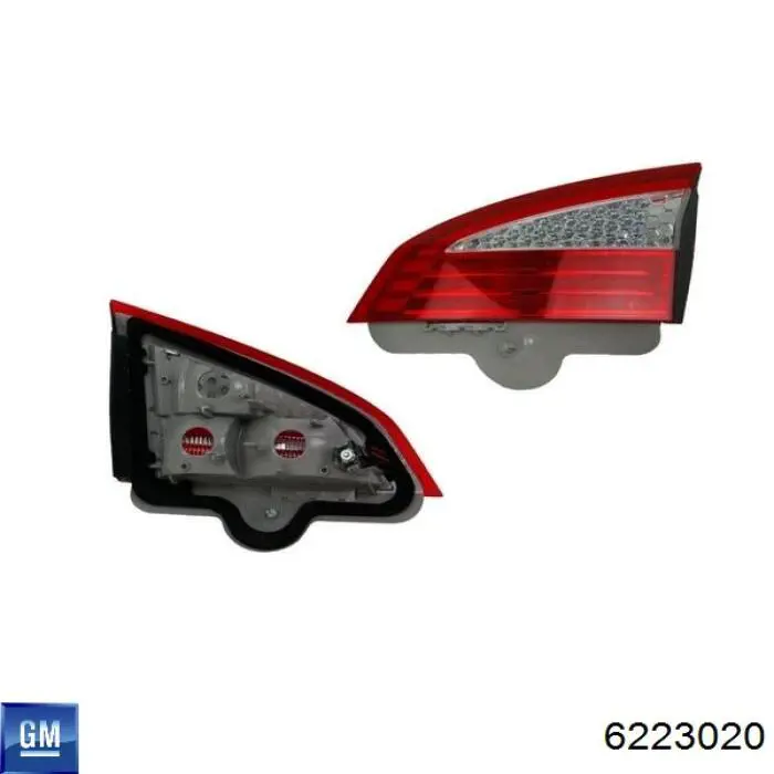Купить 9117404 Opel Задняя правая фара