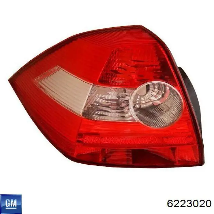 Задний фонарь 9117404 Opel