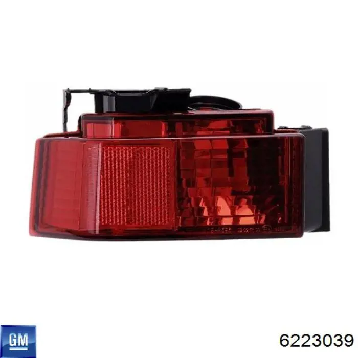 6223039 General Motors Противотуманнка задняя, левая
