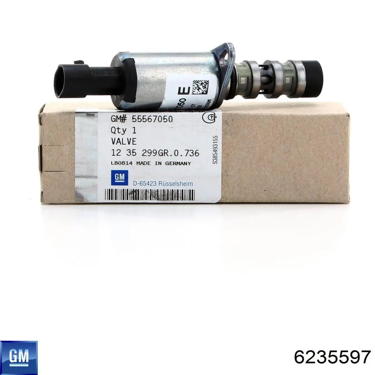 Купить 6235597 General Motors Клапан электромагнитный положения распредвала