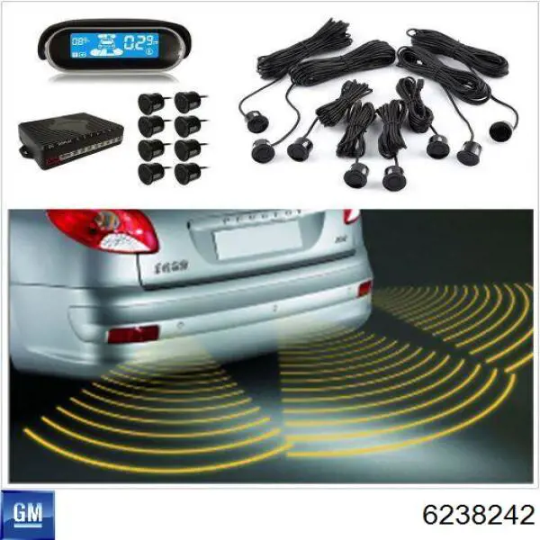 Парктроники задние 6238242 General Motors
