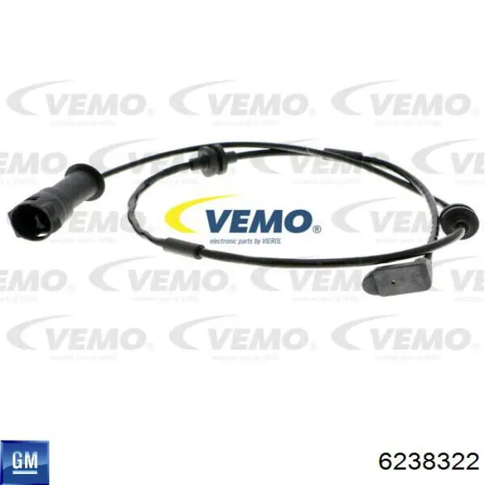 Датчик износа колодок Opel 6238322